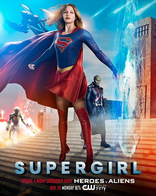 Poster SuperGirl mega crossover