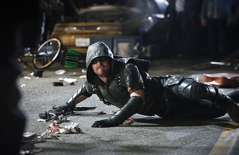 arrow season finale S04E23 schism
