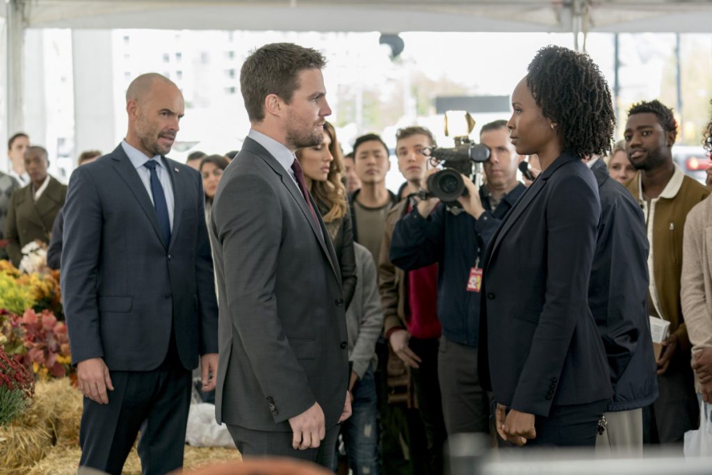 Arrow S06E07 Thanksgiving