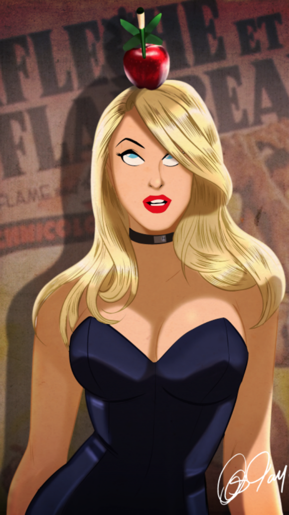 Papel de parede para celular da Black Canary