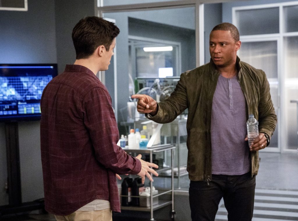 John Diggle estará em The Flash S04E22 Think Fast
