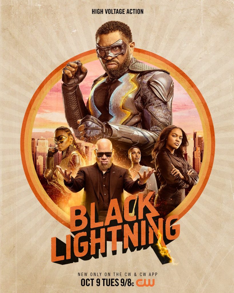 Novo poster da segunda temporada de Black Lightning
