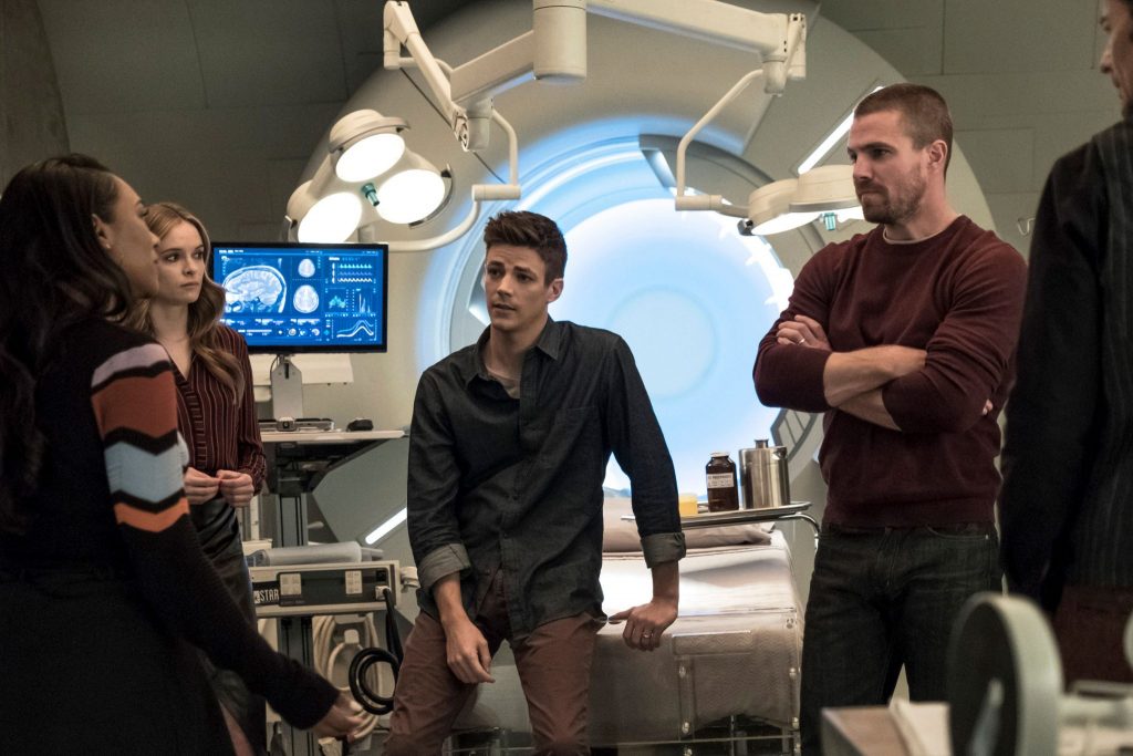 Fotos promocionais da hora de The Flash no crossover Elsewords