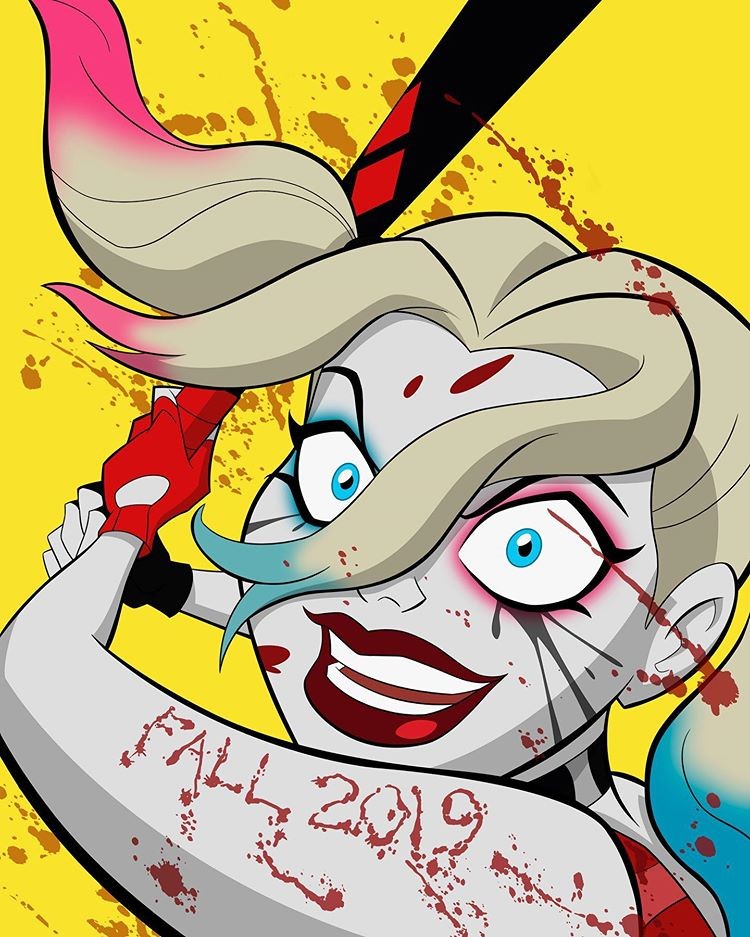 Kaley Cuoco compartilha o novo poster da série animada da Harley Quinn