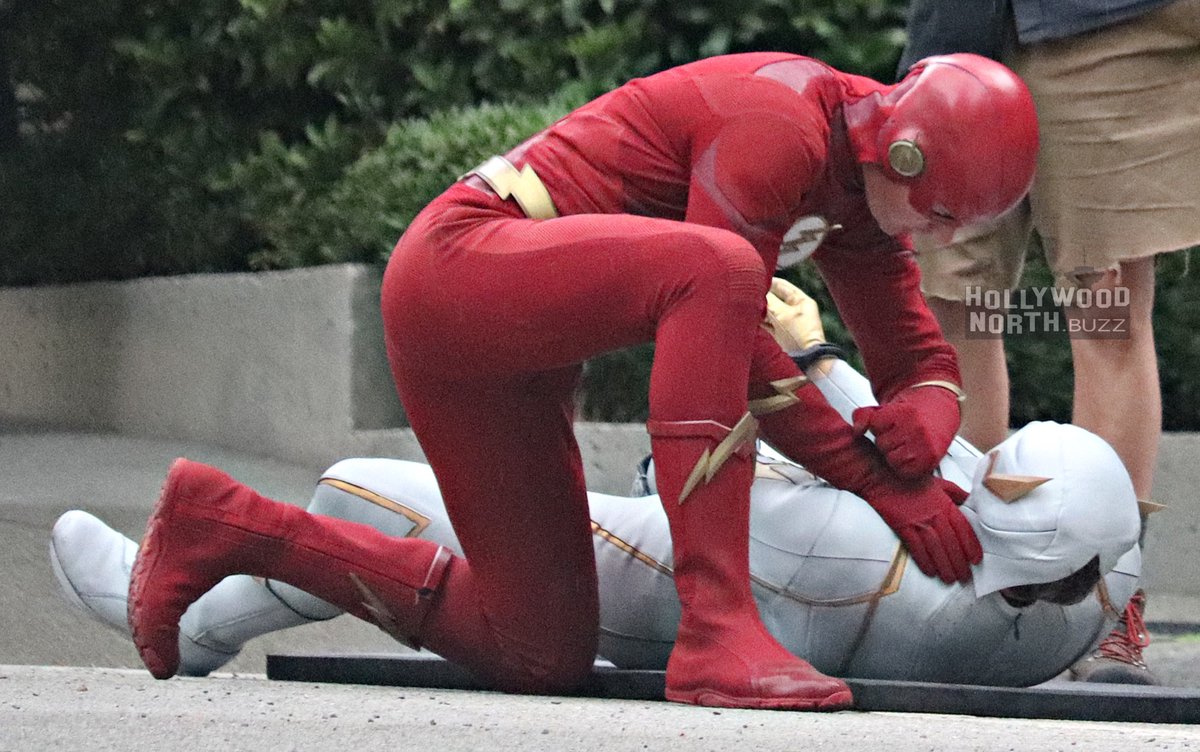 The Flash | Fotos vazadas dos bastidores mostram GodSpeed na 6ª temporada